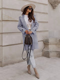 Manteau boutonné avec capuche amovible