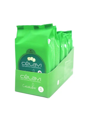 Lingettes Démaquillantes au concombre