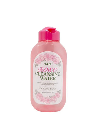 Eau nettoyante à la rose